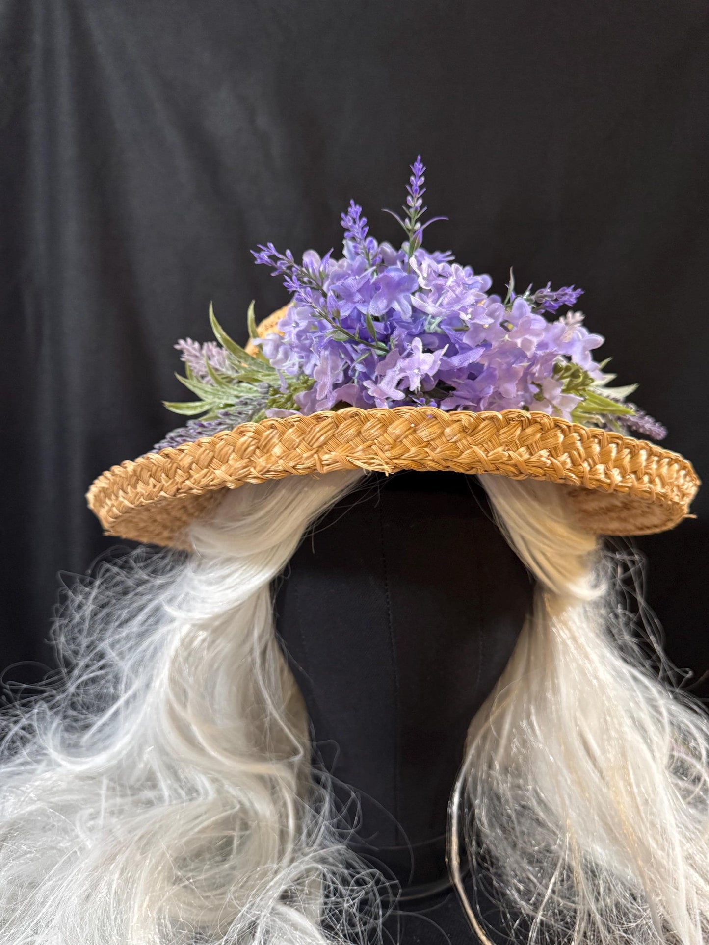 Lavender Dream Floral Garland,Flower Tiara,Flower Crown,Elven Princess Headpiece,Fairy-core,Renaissance Faire,Special Occasion Photoshoot