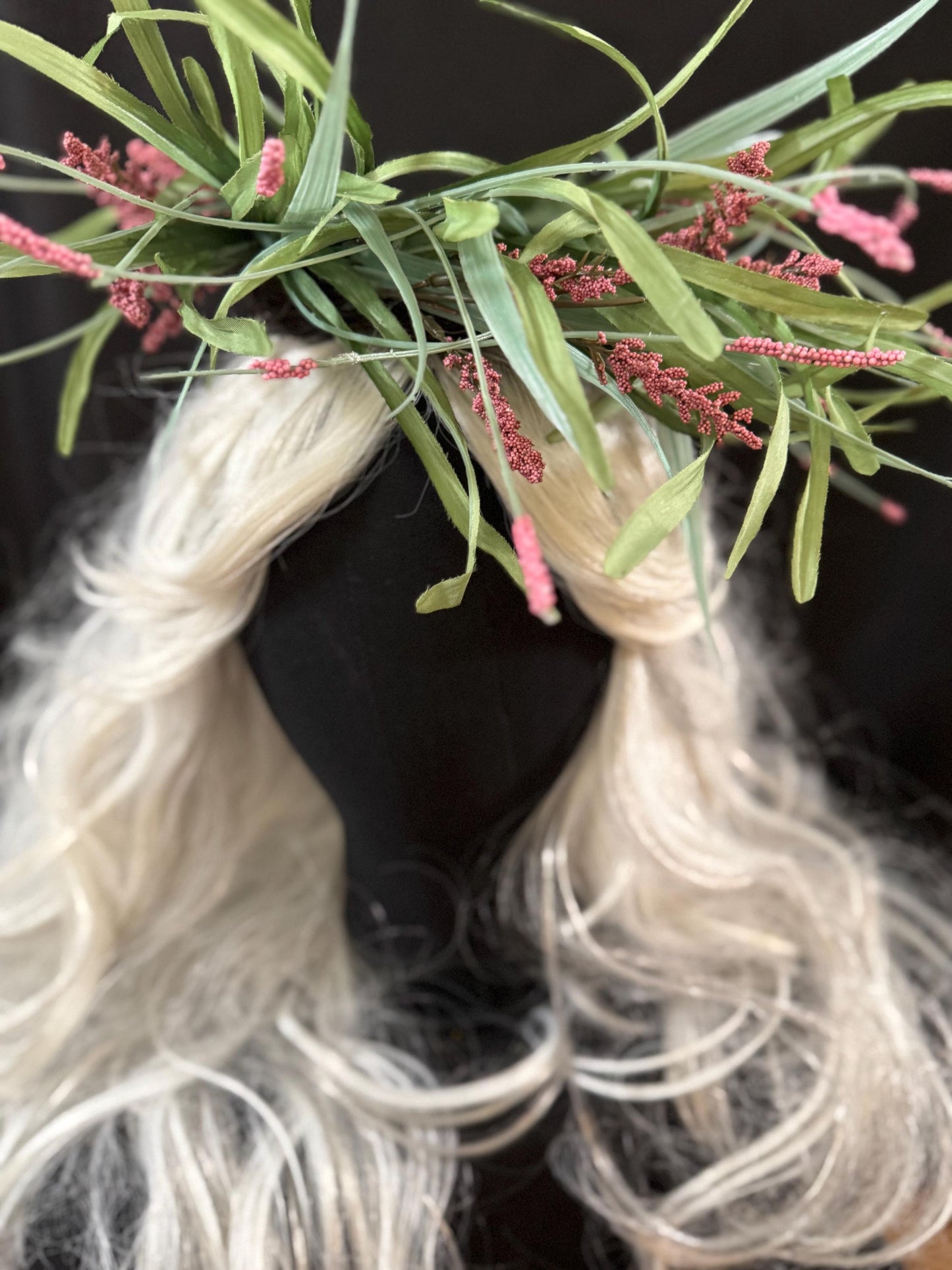 Lavender Fields Floral Halo,Flower Tiara,Flower Crown,Elven Princess Headpiece,Fairy-core,Renaissance Faire,Special Occasion Photoshoot