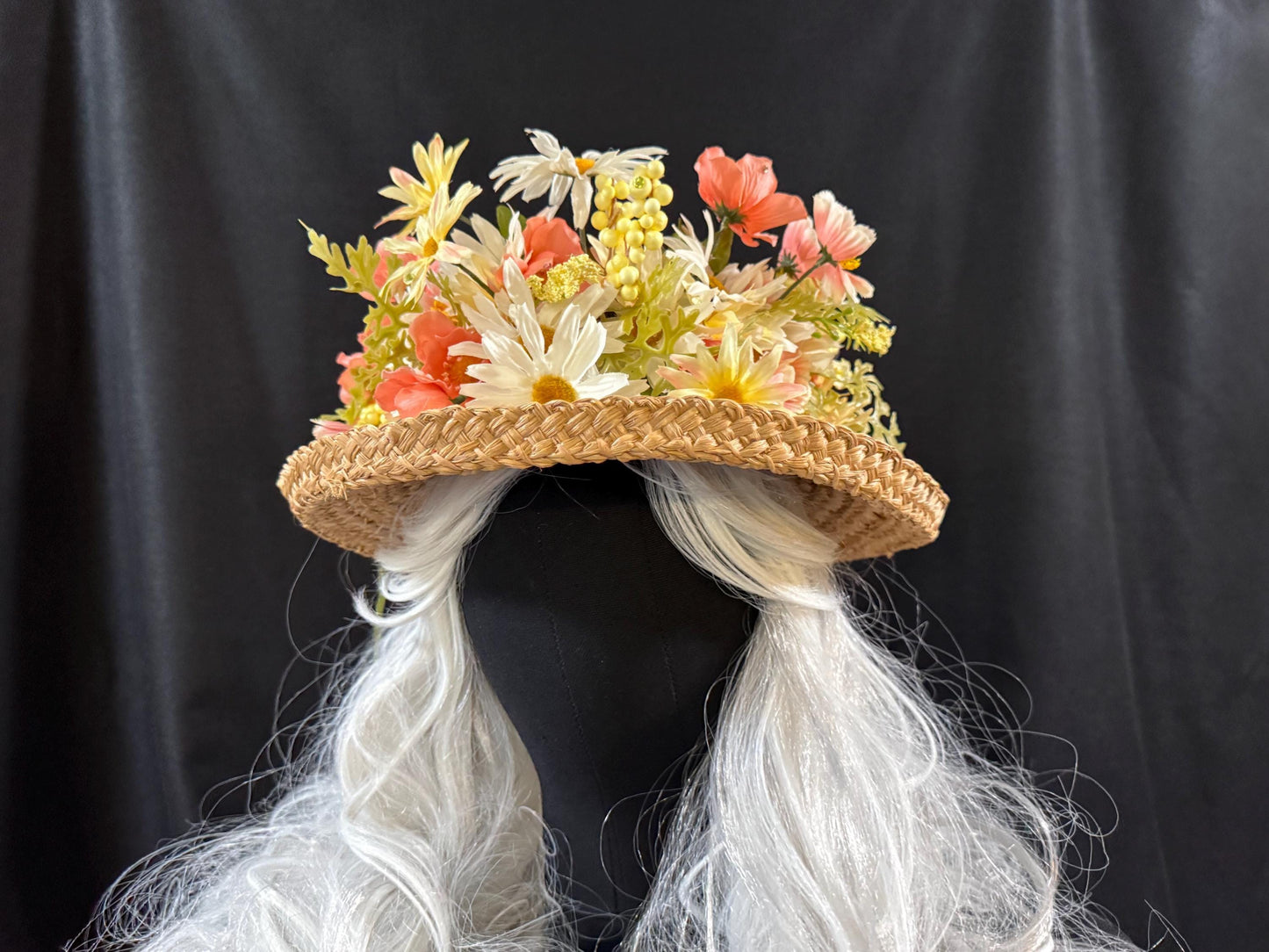 Skip to the Lou Floral Garland,Flower Tiara,Flower Crown,Elven Princess Headpiece,Fairy-core,Renaissance Faire,Special Occasion Photoshoot