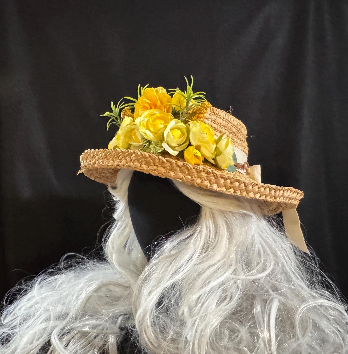 Spring Celebration Floral Garland,Flower Tiara,Flower Crown,Elven Princess Headpiece,Fairy-core,Renaissance Faire,Special Photoshoot