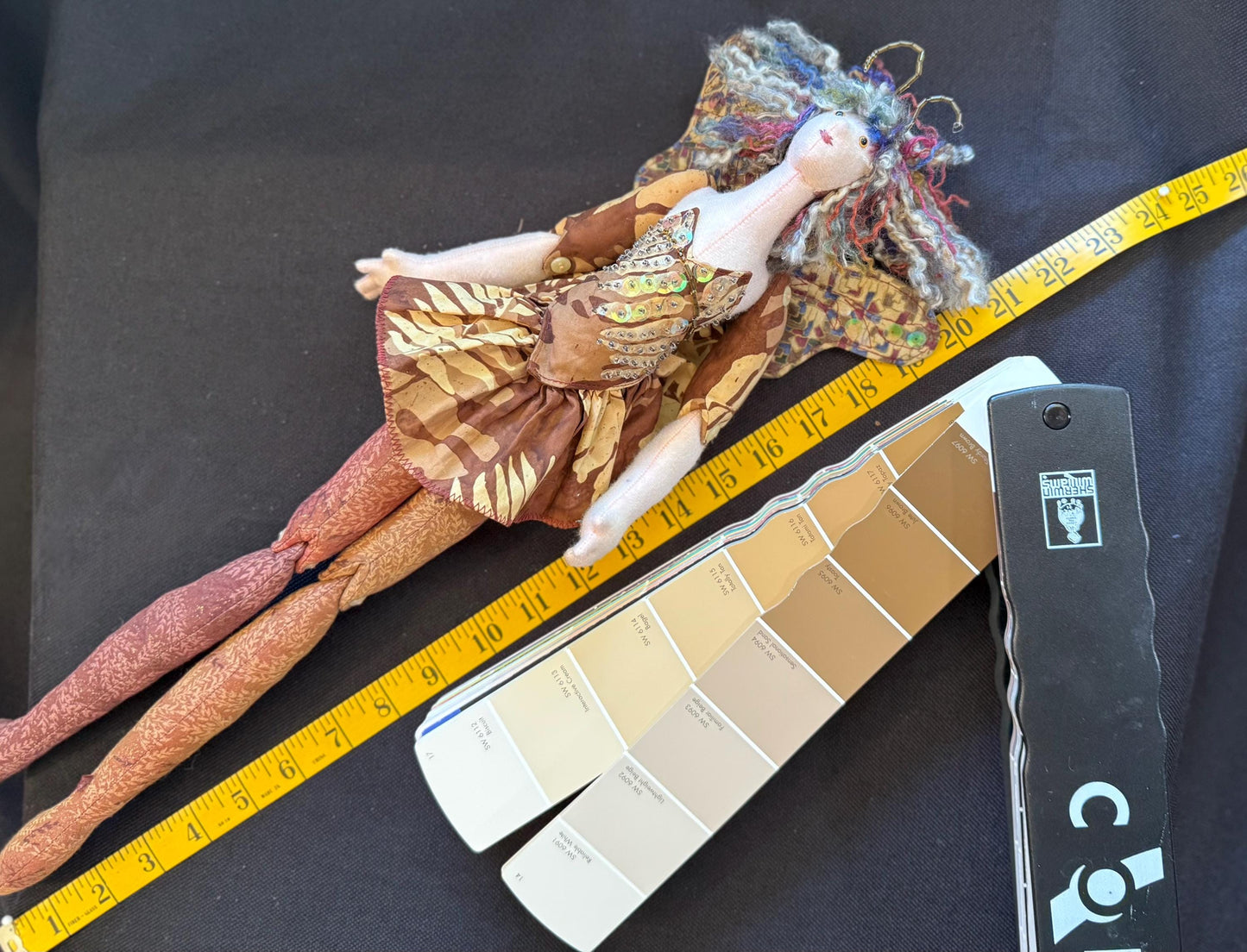 ACORN KISS,Faerie Friend,Sprite, Pixie,Handmade Doll,One-of-a-Kind addition to Your Character Story,Fantasy,LARP,Ren Faire,FairyCore