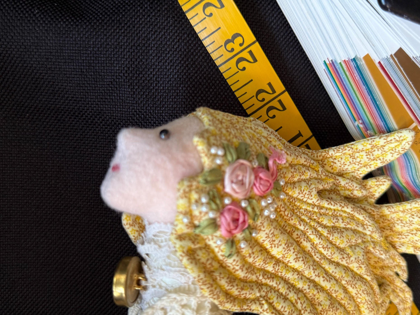 ANGELICA,Faerie Friend,Sprite, Pixie,Handmade Doll,One-of-a-Kind addition to Your Character Story,Fantasy,LARP,Ren Faire,FairyCore