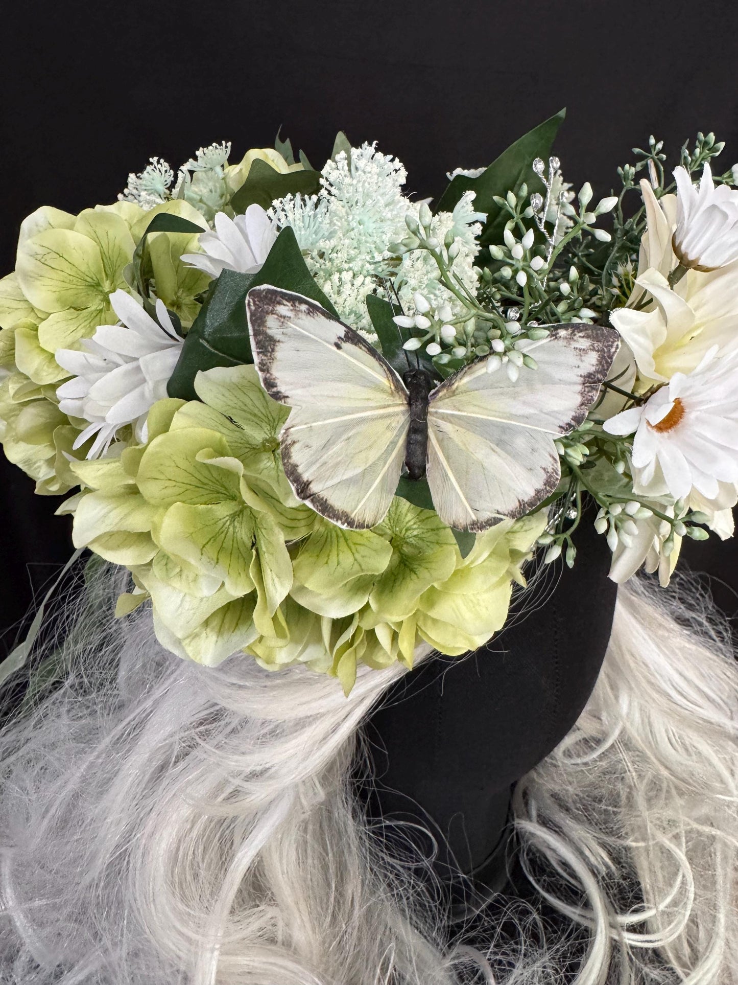 Spring Fling Floral Halo,Flower Tiara,Flower Crown,Elven Princess Headpiece,Fairy-core,Renaissance Faire,Special Occasion Photoshoot