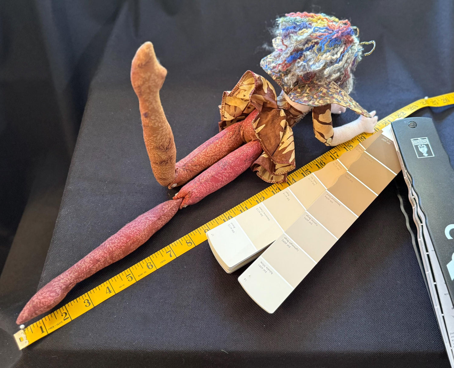 ACORN KISS,Faerie Friend,Sprite, Pixie,Handmade Doll,One-of-a-Kind addition to Your Character Story,Fantasy,LARP,Ren Faire,FairyCore