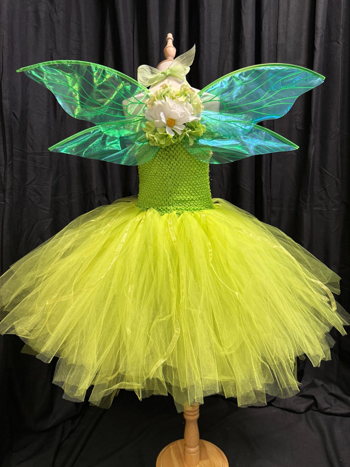 Mist Sprite of the Meadowlands,(CHILD 6-8),Flower Fae,Masquerade,MardiGras, Photoshoot,Fantasy,LARP,RenFaire,FairyCore,Costume