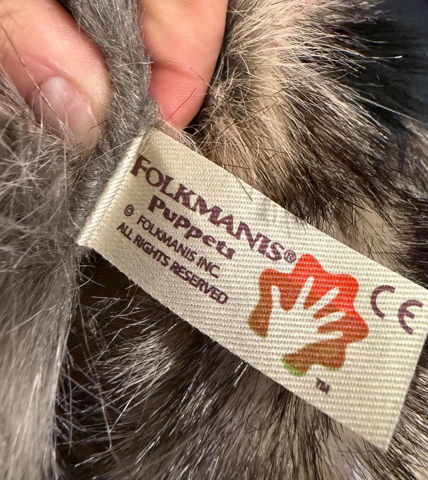Trixel the Raccoon, Critter Companion,Plush Pal,Helper Hand Puppet, A One-of-a-Kind, Your Character Story,Fantasy,LARP,Ren Faire,Fairy Core,