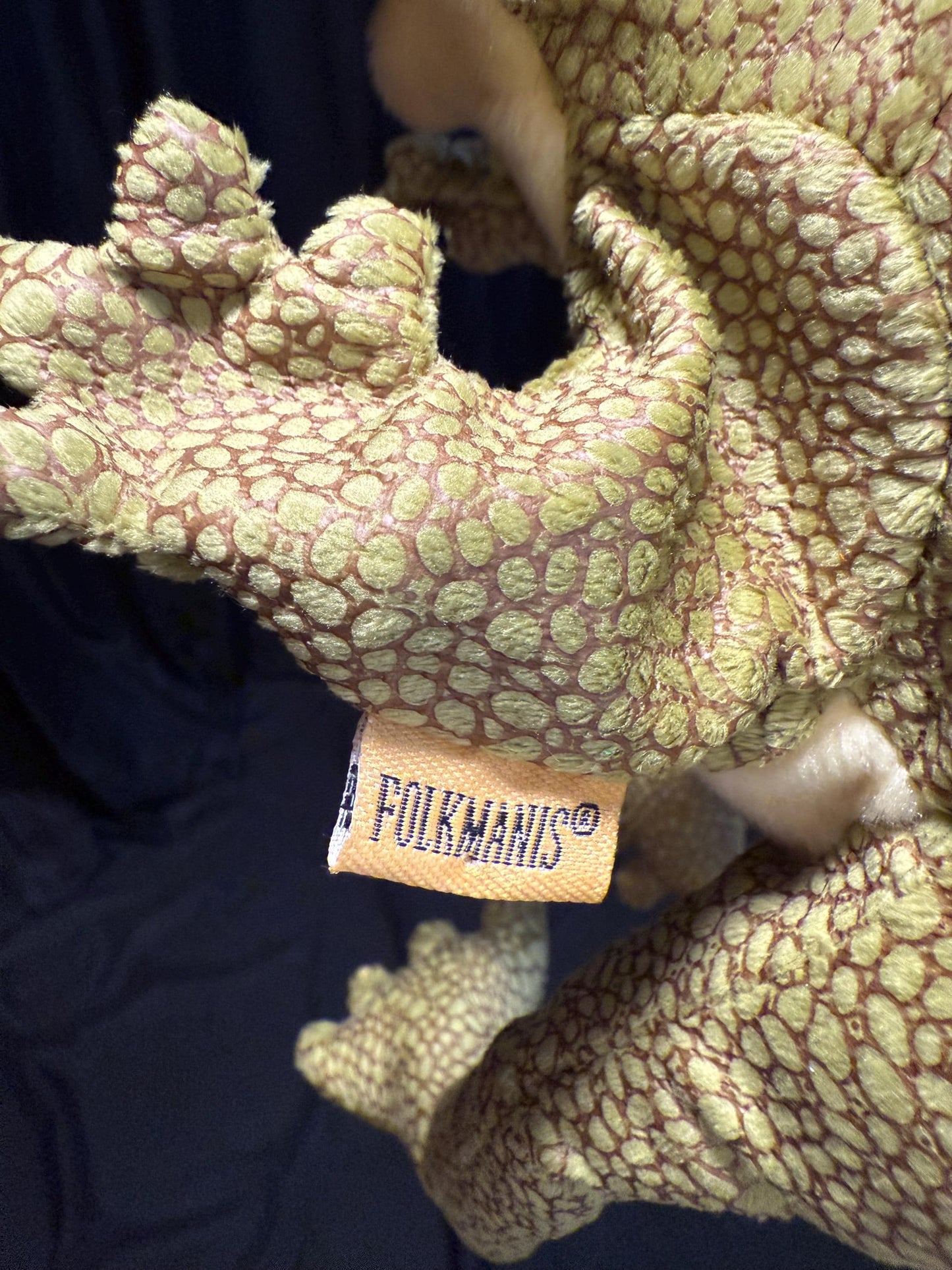 Rainknot the Frog, Critter Companion,Plush Pal,Helper Hand Puppet, A One-of-a-Kind, Character Story,Fantasy,LARP,Ren Faire,Fairy Core,