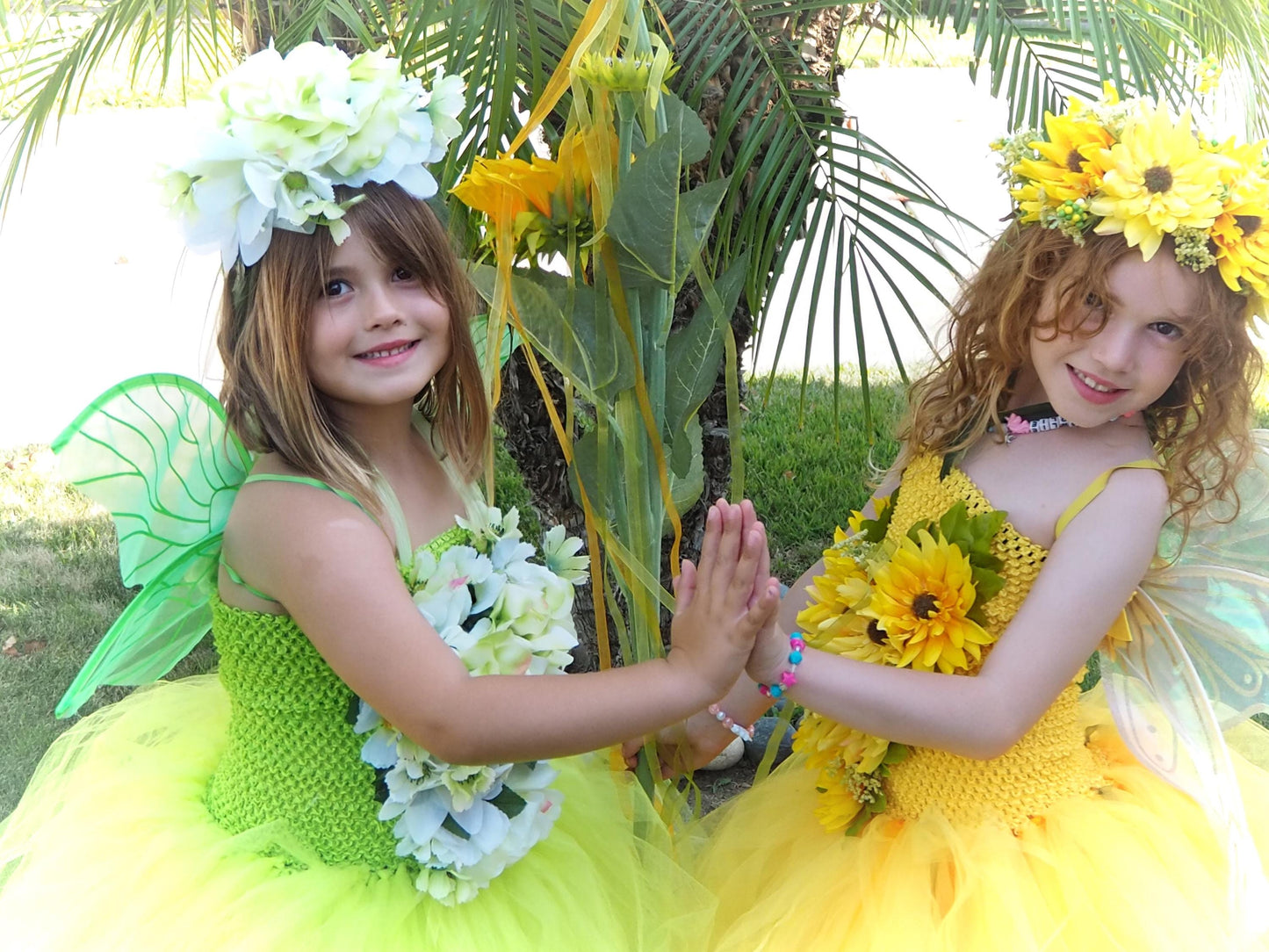 Mist Sprite of the Meadowlands,(CHILD 6-8),Flower Fae,Masquerade,MardiGras, Photoshoot,Fantasy,LARP,RenFaire,FairyCore,Costume