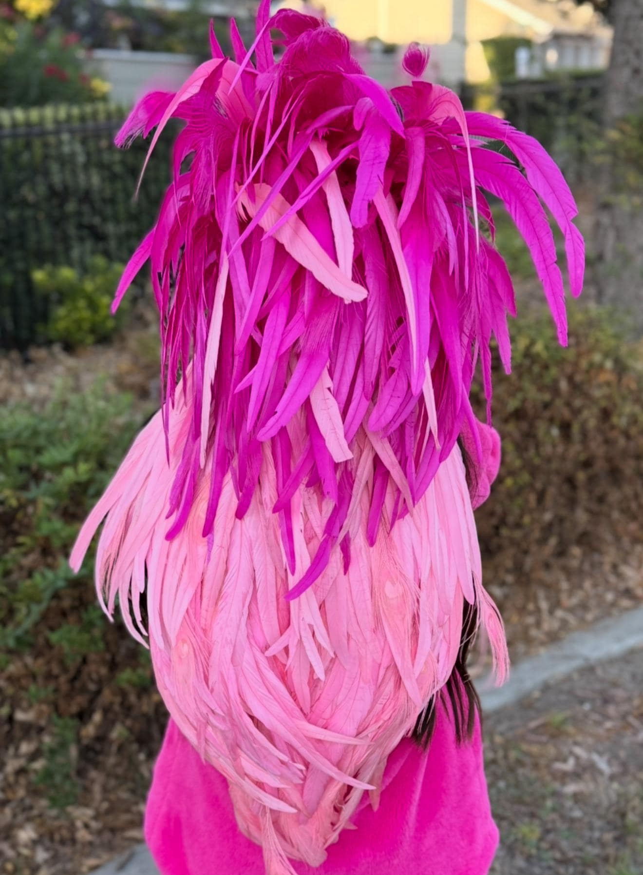 Pink Unicorn Fascinator,Feather Tiara,Feather Crown,Unicorn Princess Headpiece,Fairy-core,Renaissance Faire,Pride Day,Fantasy Photoshoot