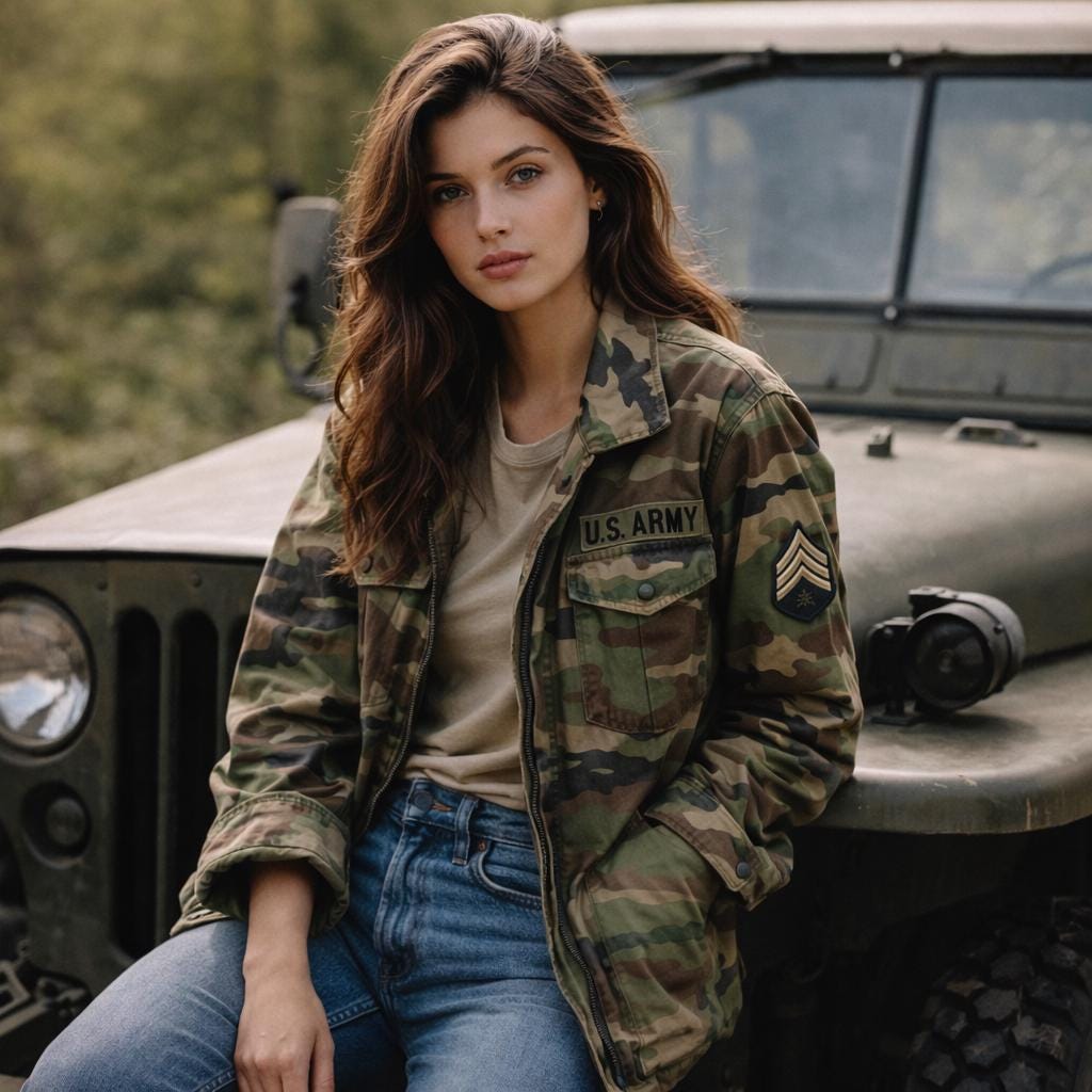 Vintage Olive Military Utility Jacket L KNOX ROSE – Button Front Field Jacket – Fortunate Son Inspo Closet
