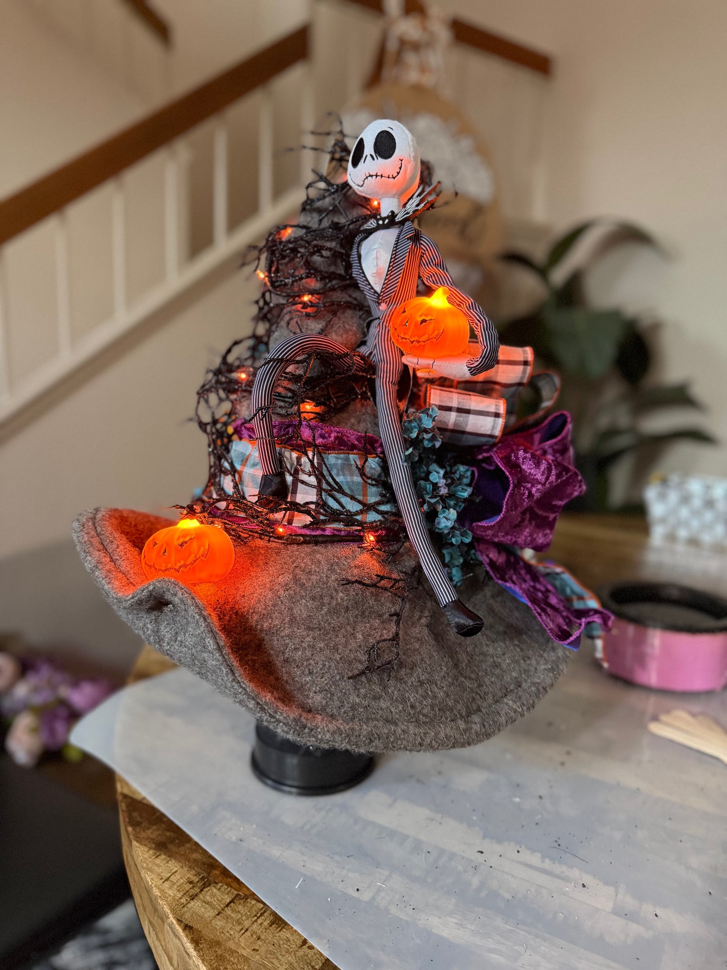 “The Pumpkin King’s Enchanted Witch Hat” — Custom Commission