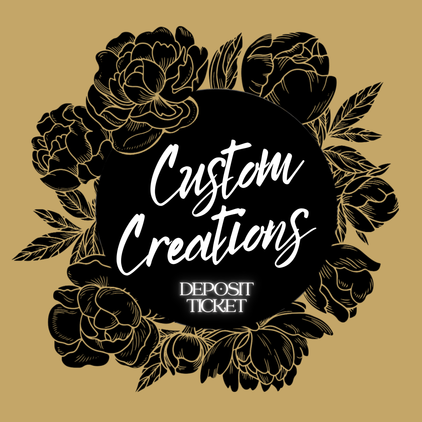 Custom Creations Deposit Ticket