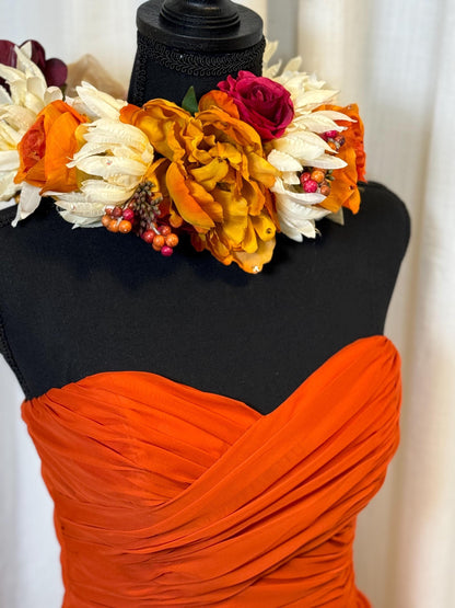 Harvest Moon Floral Garland | Flower Tiara, Flower Crown, Elven Princess Headpiece, Fairy-core, Ren Faire, Special Occasion Photoshoot