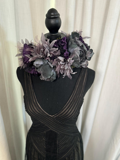 Smoke & Mirrors Floral Garland | Flower Tiara, Flower Crown, Elven Princess Headpiece, Fairy-core, Ren Faire, Special Occasion Photoshoot