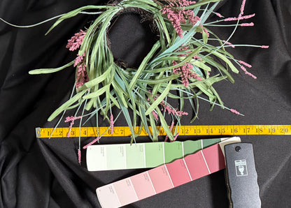 Lavender Fields Floral Halo Headdress, Flower Crown, Fairy Crown, Cherub Halo, Cottagecore Crown, Elven Headpiece, Photoshoot Prop