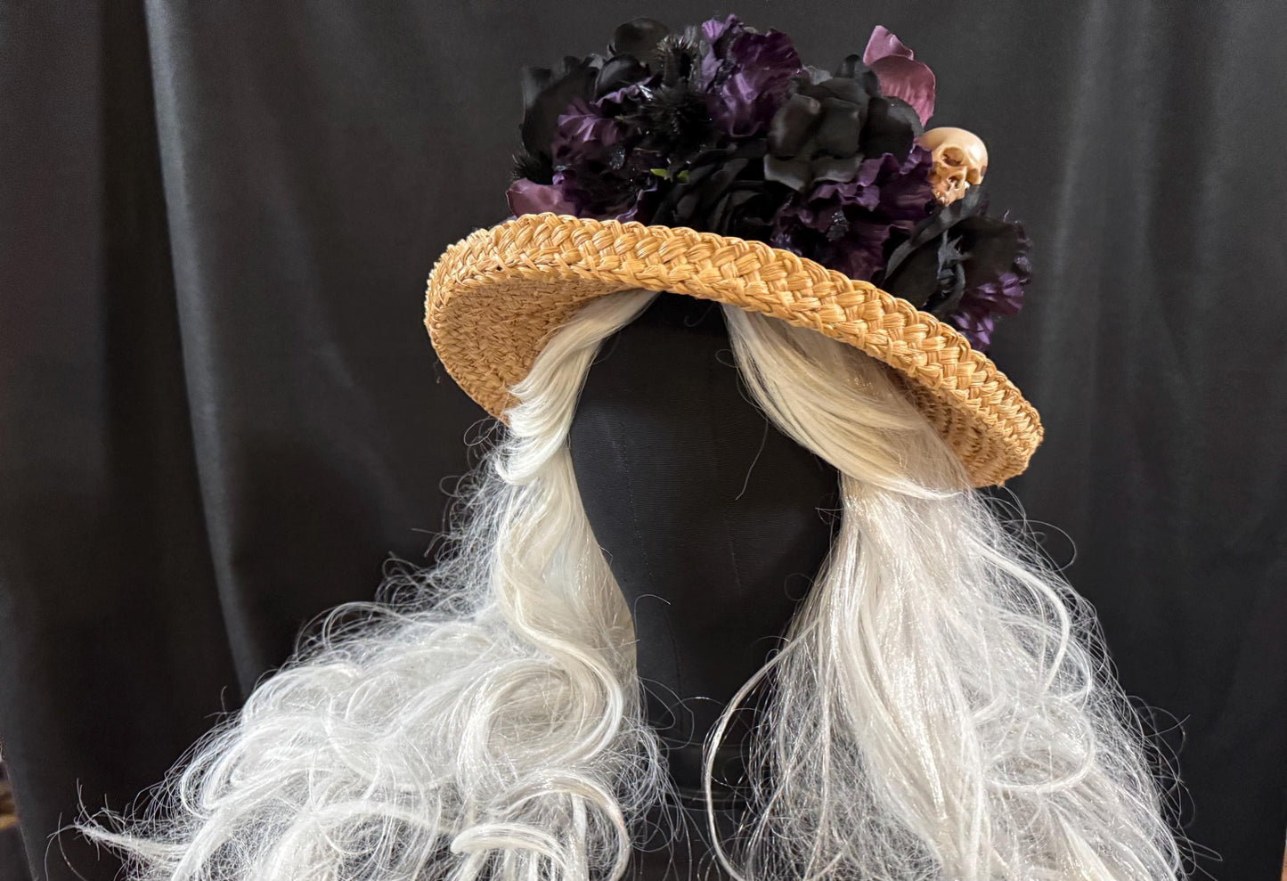 All Hallows Floral Garland,Flower Tiara,Flower Crown,Elven Princess Headpiece,Fairy-core,Renaissance Faire,Special Occasion Photoshoot