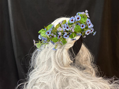 Daisy Mae Floral Garland | Flower Tiara, Flower Crown, Elven Princess Headpiece, Fairy-core, Ren Faire, Special Occasion Photoshoot