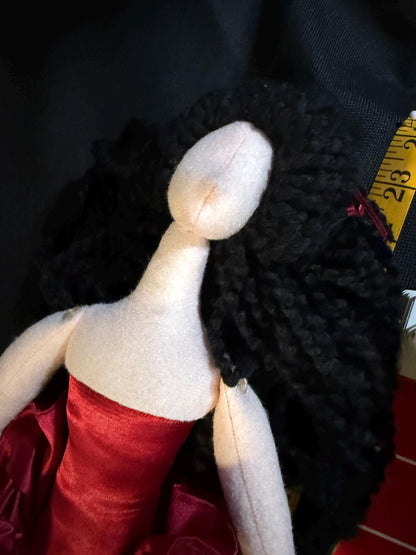Lost Lite Dancer Faerie Friend – Handmade Pixie Art Doll – One-of-a-Kind Fantasy Companion – Renaissance Faire / LARP Familiar