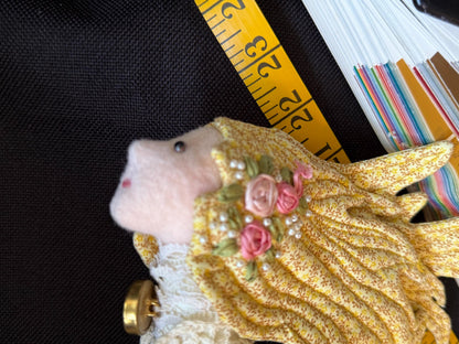 ANGELICA Faerie Friend | Sprite, Pixie, Handmade Doll, One-of-a-Kind addition to Your Character Story, Fantasy, LARP, Ren Faire, FairyCore