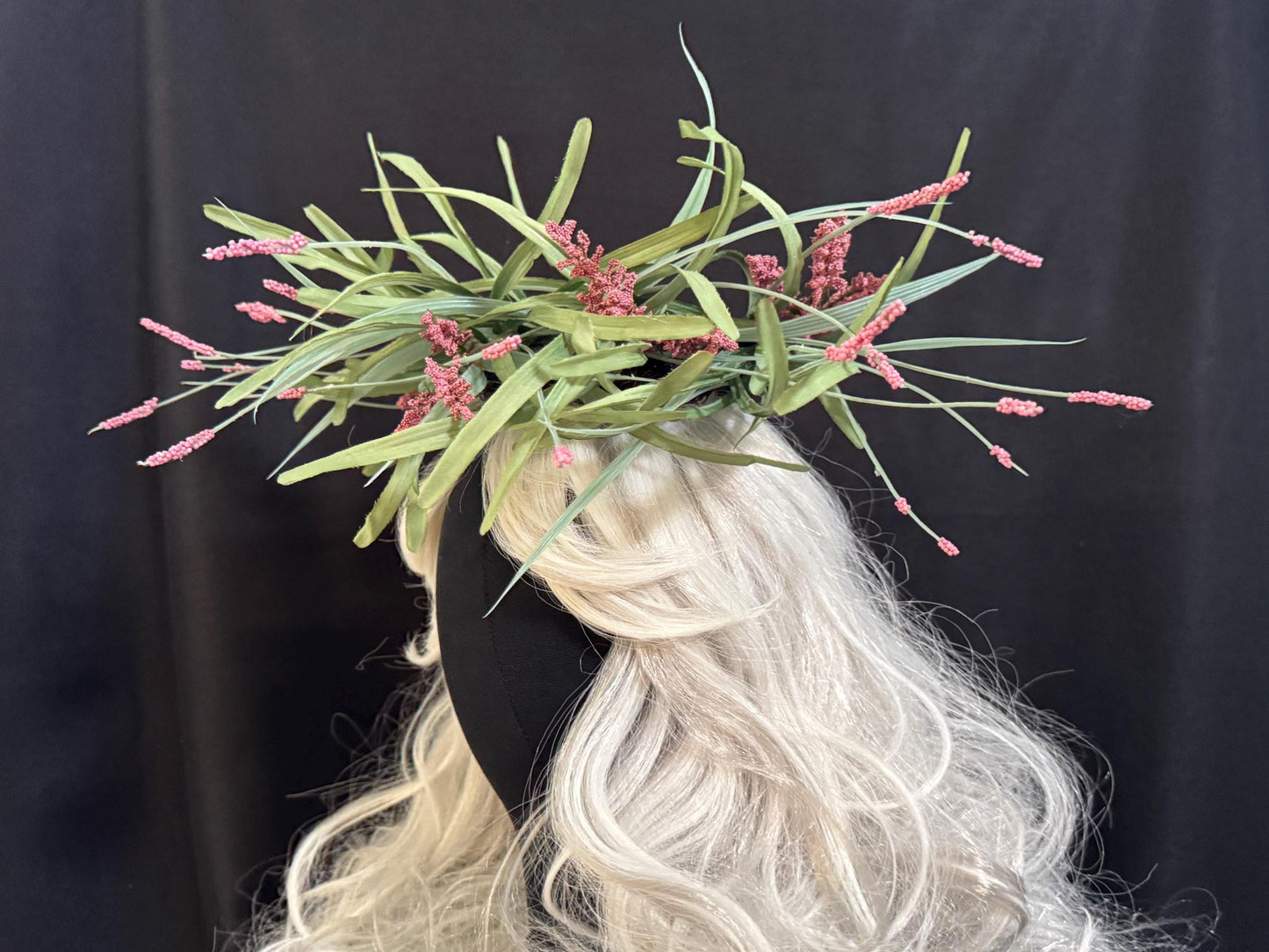 Lavender Fields Floral Halo,Flower Tiara,Flower Crown,Elven Princess Headpiece,Fairy-core,Renaissance Faire,Special Occasion Photoshoot