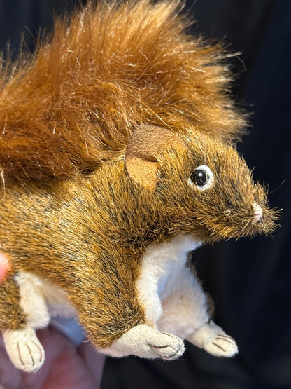 Nimble the Squirrel Critter Companion | Plush Pal, Helper Hand Puppet, A One-of-a-Kind, Your Character Story, Fantasy, LARP, Ren Faire