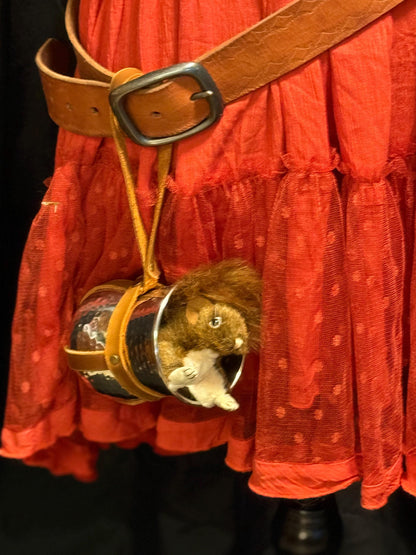 Nimble the Squirrel Critter Companion | Plush Pal, Helper Hand Puppet, A One-of-a-Kind, Your Character Story, Fantasy, LARP, Ren Faire