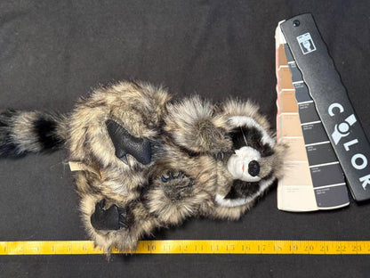 Trixel the Raccoon Critter Companion | Plush Pal, Helper Hand Puppet, A One-of-a-Kind, Your Character Story, Fantasy, LARP, Ren Faire