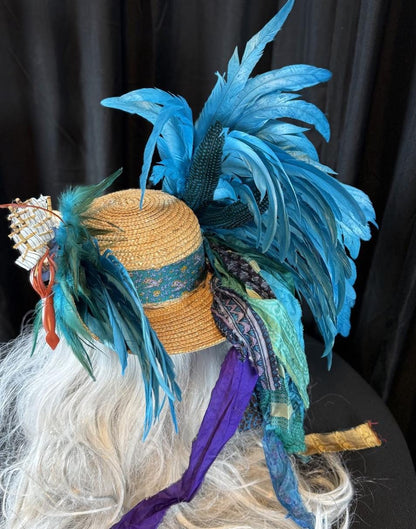 One Piece (at a Time) Pirate Hat – Kraken Ship Hat, Storytelling Costume Hat, LARP Headpiece, Renaissance Faire Pirate, Theatrical Headwear