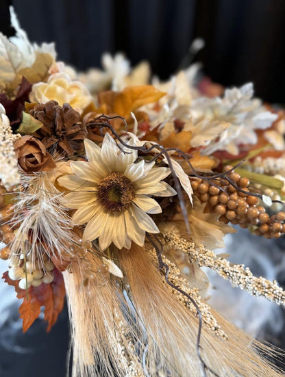 Ember Harvest Halo Crown, Fall Floral Halo, Seraphim Halo Crown, Autumn Crown, Fairy Crown, Ren Faire Costume, Photoshoot Prop