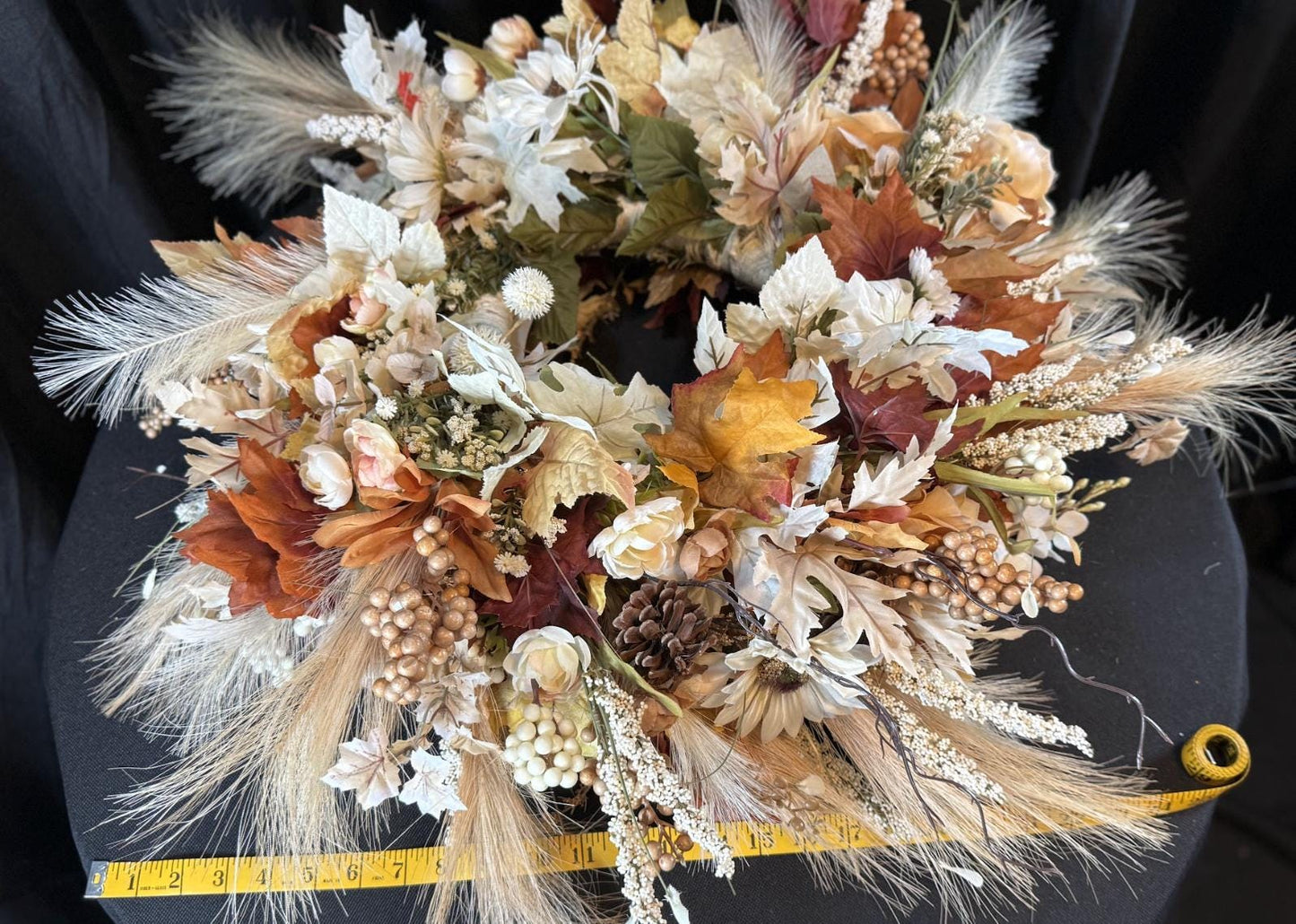 Ember Harvest Halo Crown, Fall Floral Halo, Seraphim Halo Crown, Autumn Crown, Fairy Crown, Ren Faire Costume, Photoshoot Prop