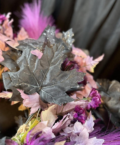 Midnight Coven Seraphim Halo, Black Floral Halo Crown, Witch Crown, Gothic Halo Headpiece, Fairy Crown, Ren Faire Costume, Photoshoot Prop