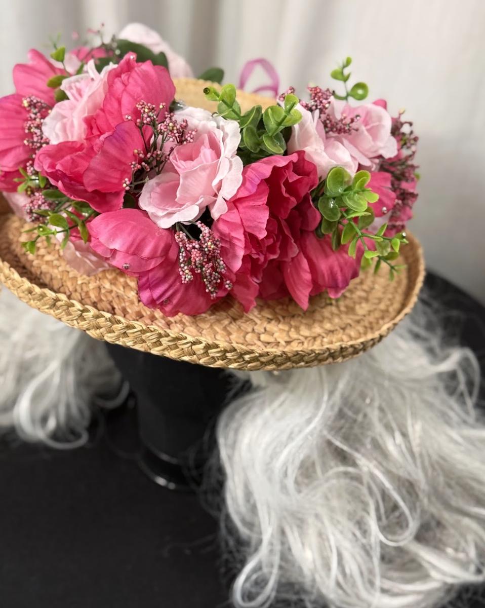 All Flushed Floral Garland  | Tiara, Flower Crown, Elven Headpiece, Fairy-core, Ren Faire, Special Occasion Photoshoot
