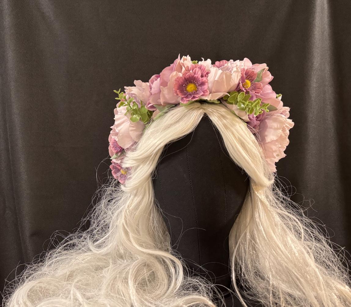 Prince's Dream Floral Garland | Flower Tiara, Flower Crown, Elven Princess Headpiece, Fairy-core, Ren Faire, Special Occasion Photoshoot