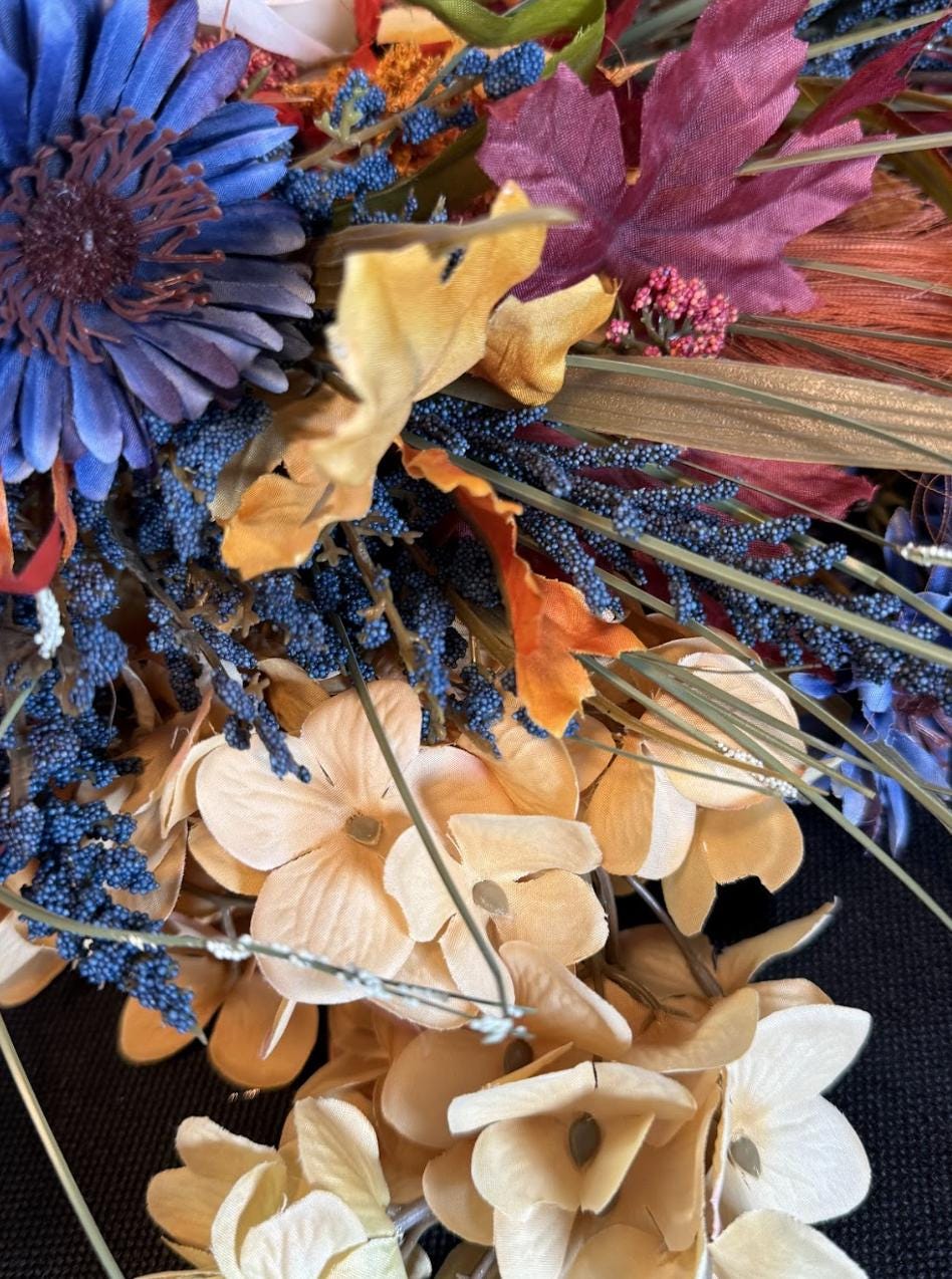 Autumn's Reign Halo Crown, Fall Floral Halo, Seraphim Halo Crown, Harvest Crown, Fairy Crown, Ren Faire Costume, Photoshoot Prop