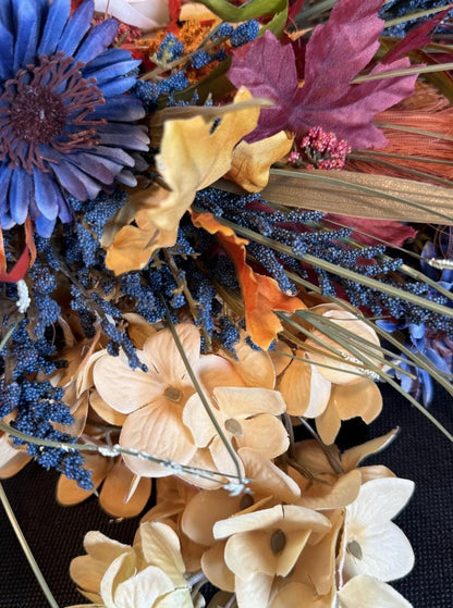 Autumn's Reign Halo Crown, Fall Floral Halo, Seraphim Halo Crown, Harvest Crown, Fairy Crown, Ren Faire Costume, Photoshoot Prop