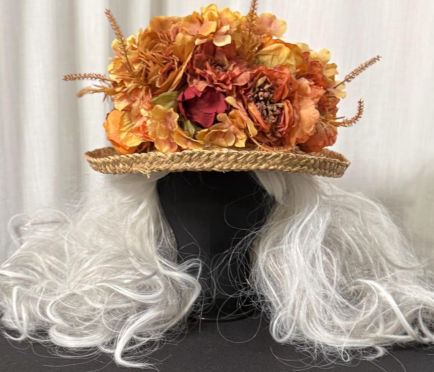 Autumn Ember Floral Garland | Flower Tiara, Flower Crown, Elven Princess Headpiece, Fairy-core, Ren Faire, Special Occasion Photoshoot