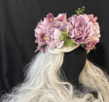 Prince's Dream Floral Garland | Flower Tiara, Flower Crown, Elven Princess Headpiece, Fairy-core, Ren Faire, Special Occasion Photoshoot