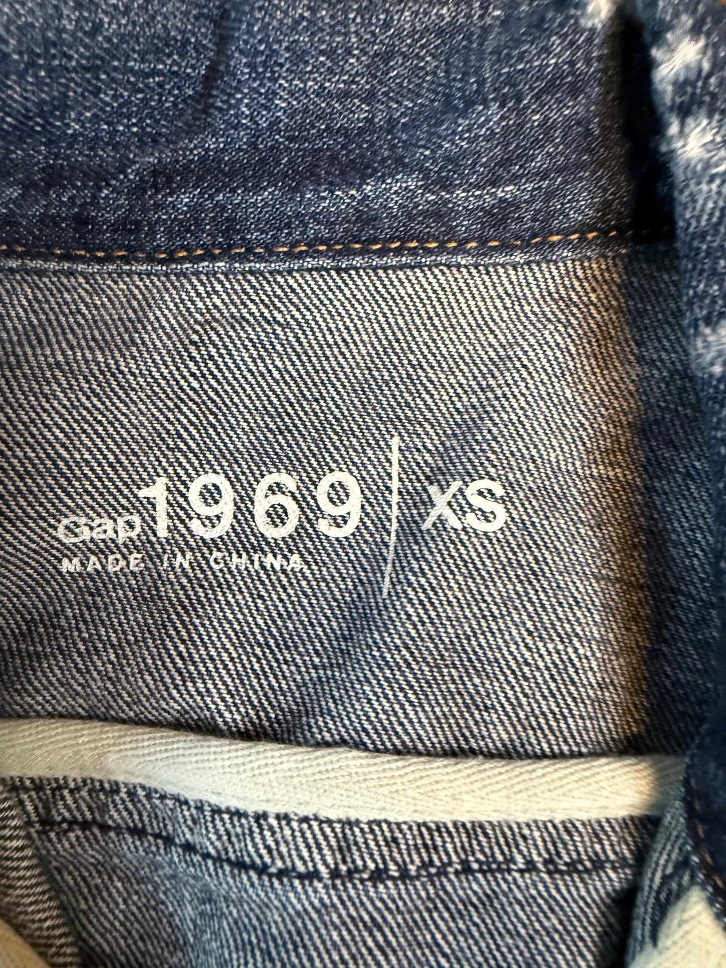 Vintage Denim Jacket - XS (GAP) - Forever in Blue Jeans - Second Life Denim