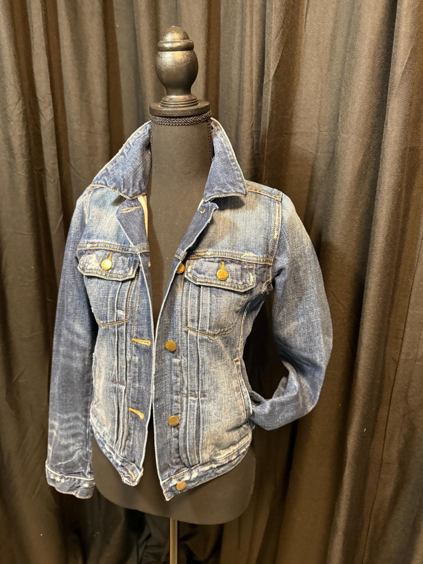 Vintage Denim Jacket - XS (GAP) - Forever in Blue Jeans - Second Life Denim