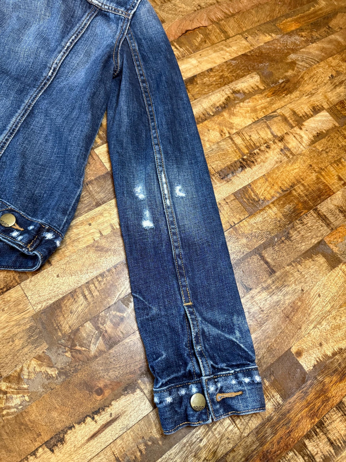 Vintage Denim Jacket - XS (GAP) - Forever in Blue Jeans - Second Life Denim