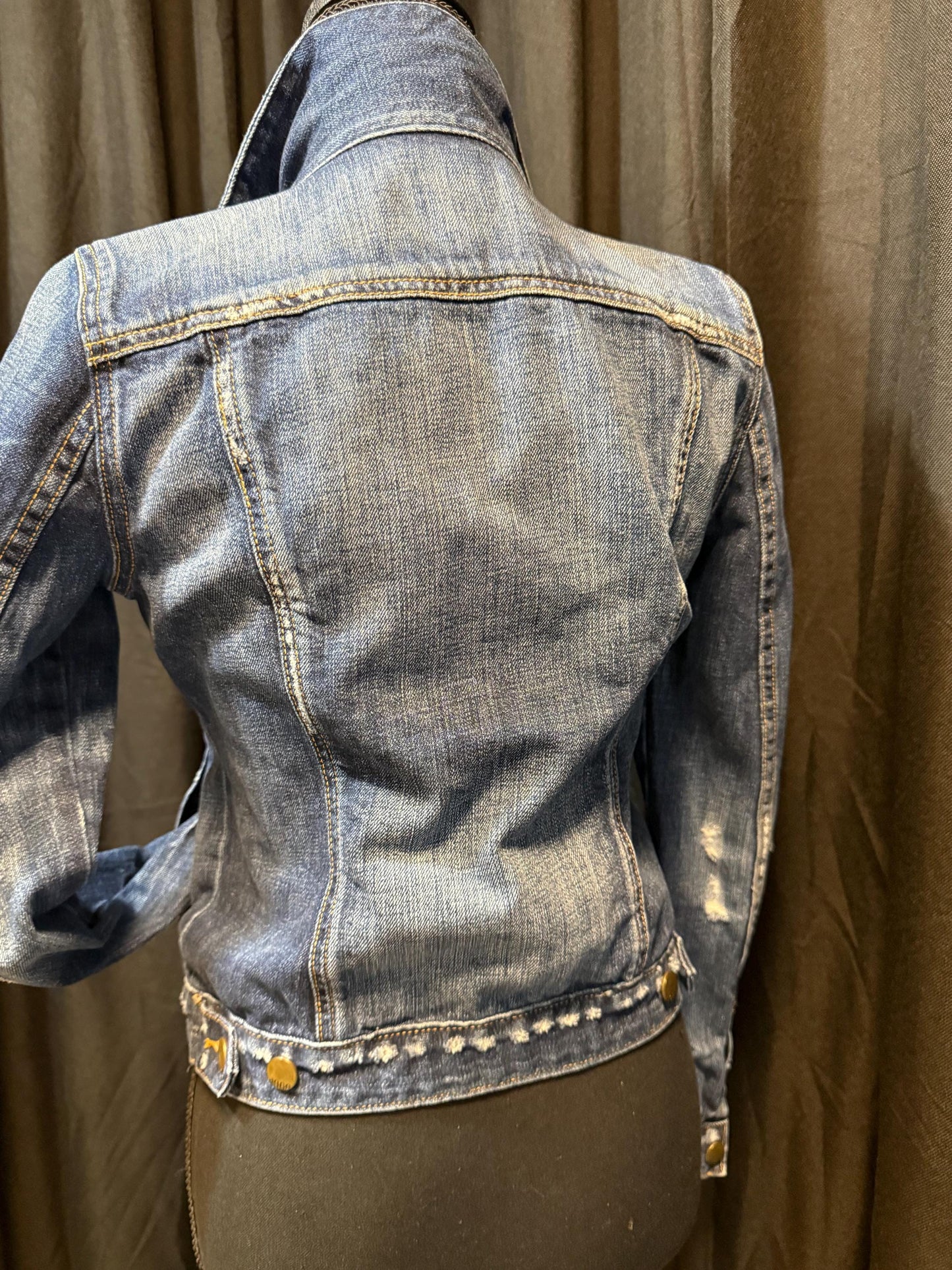 Vintage Denim Jacket - XS (GAP) - Forever in Blue Jeans - Second Life Denim