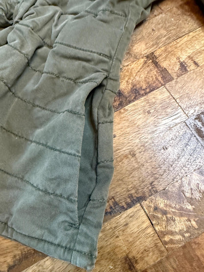 Vintage Olive Military Utility Jacket XS GAP – Belted Naru Collar Field Jacket – Fortunate Son Inspo Closet